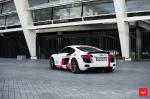 Audi R8 V10 on Vossen Wheels (VFS4) 2017 года